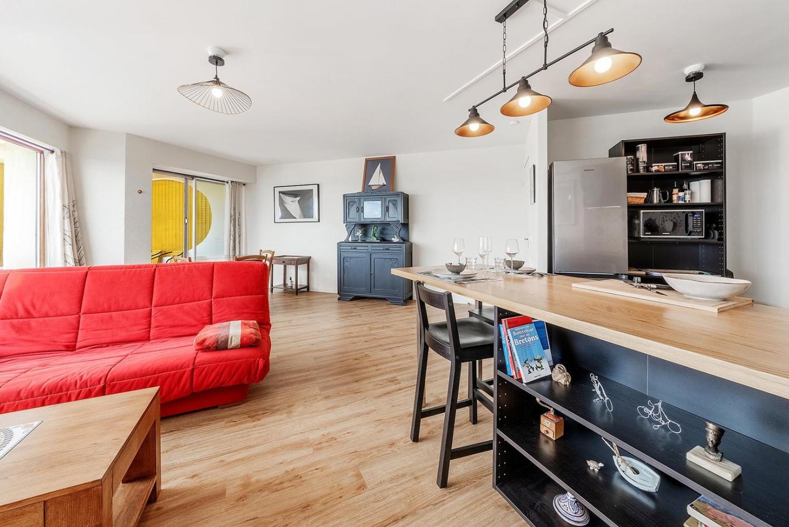 Bellevue, Appartement T2, Terrasse & Parking Rennes Exteriör bild