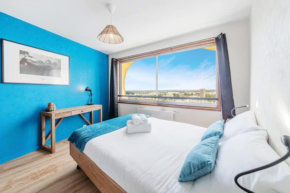 Bellevue, Appartement T2, Terrasse & Parking Rennes Exteriör bild