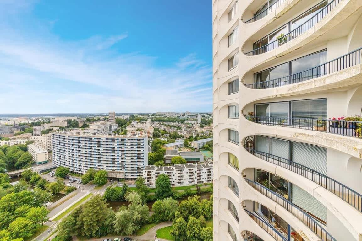 Bellevue, Appartement T2, Terrasse & Parking Rennes Exteriör bild