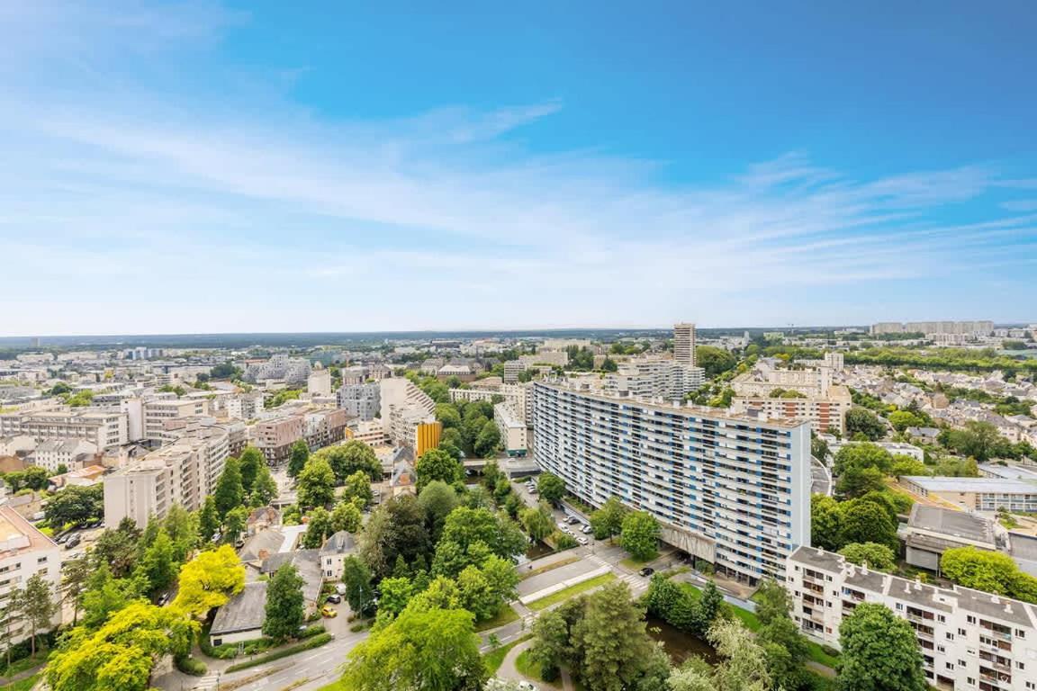 Bellevue, Appartement T2, Terrasse & Parking Rennes Exteriör bild